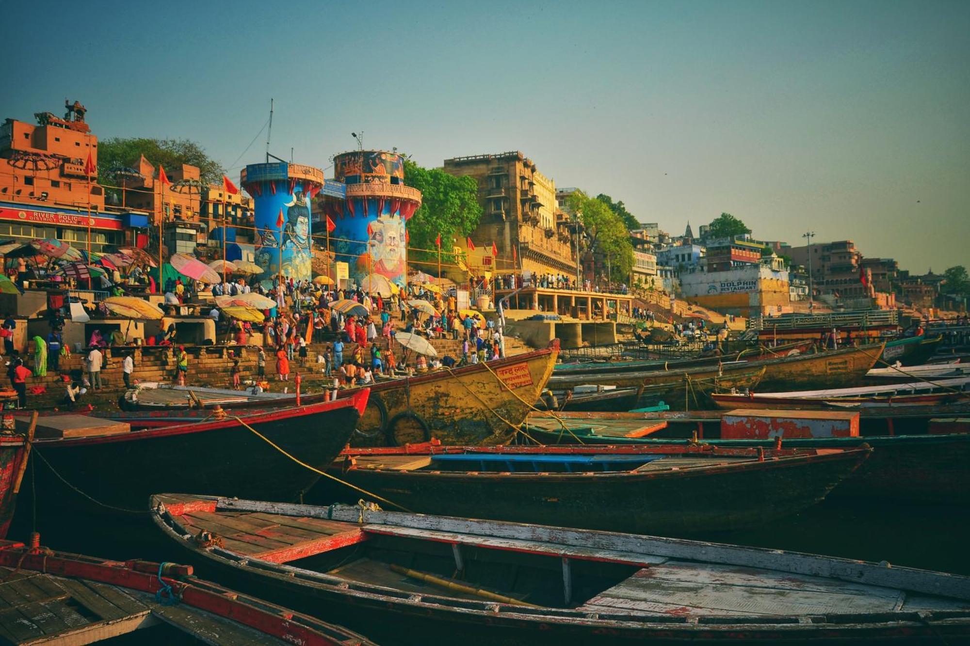 Om Sai Guest House Varanasi Exteriör bild
